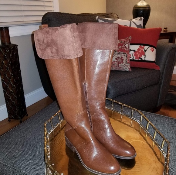Nine West Shoes - Nine West Noriko Brown Riding Boots